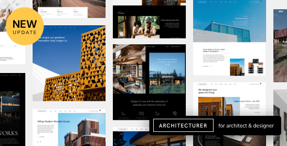 Architecturer WordPress for Interior Designer Logo